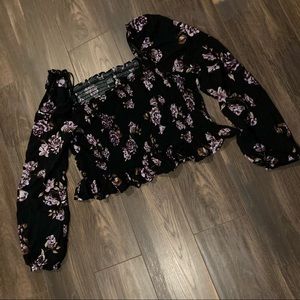 Wild Fable Flower Crop Top